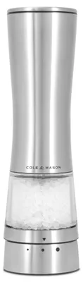 Produktbild von Cole & Mason Derwent Edelstahl Elektronische Salzmühle 19 cm