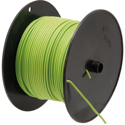 Obrázek produktu pro Zelený vodič, jednožilový elektrický svazek, průřez 1,0 mm2, L=100 m