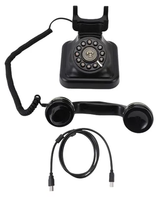 Produktbild von Audio-Gästebuch, Retro, 32 GB, Mikrospeicherkarte, Nachricht, Voicemail für Hochzeit, Geburtstag, Jahrestag, Party, Schwarz