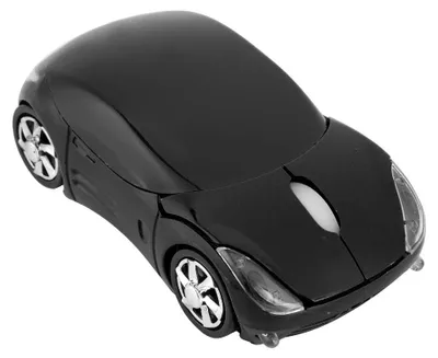 Produktbild von Kabellose Computermaus, 2,4 GHz optischer Empfänger für Laptop – Schwarz
