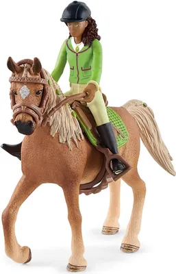 Produktbild von schleich HORSE CLUB 42542, Horse with rider, Horses, 5 Jahr(e), Mehrfarbig