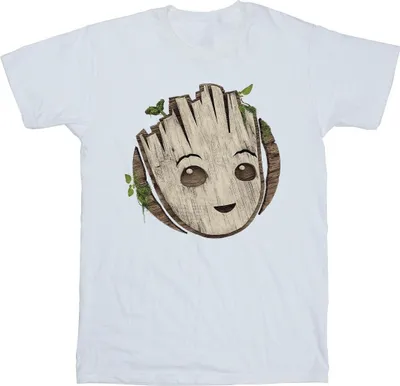 Produktbild von Marvel - "I Am Groot" T-Shirt für Herren BI38837 (M) (Weiß)