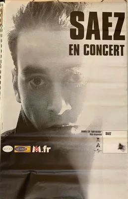 Obrázek produktu pro Saez - 2003 - PLAKÁT - 80x120 cm