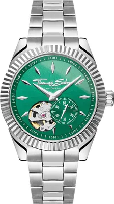 Obrázek produktu pro Thomas Sabo WA0419-201-211 Watch Emerald Green Automatic