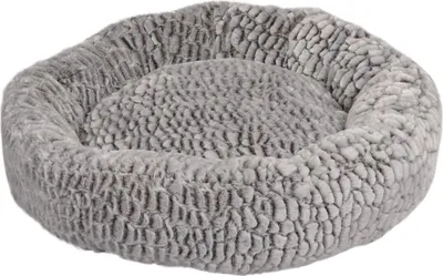 Zdjęcie produktu dla Legowisko dla psa Flamingo Snoozzy, okrągłe, szaro-czarne, wymiary: 70 x 18 cm