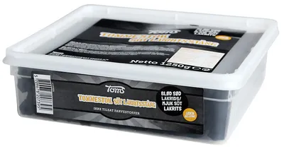 Zdjęcie produktu dla Toms Tommestok Söt Lakritsstang 1,25 kg – laski lukrecji