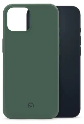 Imagen del producto de Funda de silicona protectora para Apple iPhone 14, color verde mate