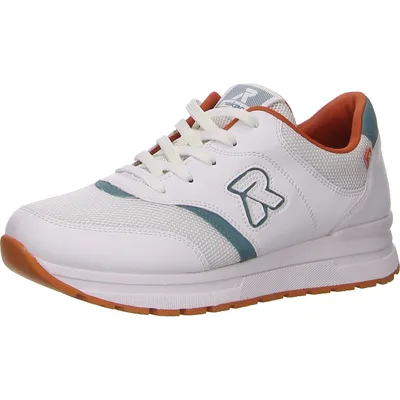 Produktbild von Rieker Sporthalbschuhe Formsohle modisch in weiss/weiss kombi, Gr. 39