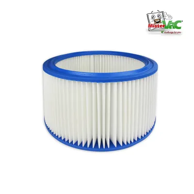 Produktbild von MisterVac Lamellenfilter Ersatzfilter kompatibel mit Nilfisk Attix 961-01