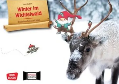 Produktbild von Winter im Wichtelwald. Kamishibai Bildkartenset
