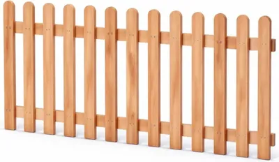 Produktbild von Holzpaket für Gartenzaun Lattenzaun inkl. Schrauben 180 cm breit Lärche natur Typ A 80 cm hoch : 80 cm : Typ A 20x90 mm