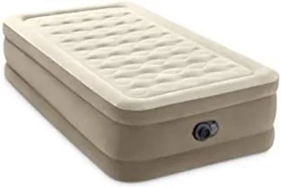 Obrázek produktu pro Dvoumístná samonafukovací nafukovací matrace – samonafukovací matrace – 203 x 152 x 46 cm – hnědá