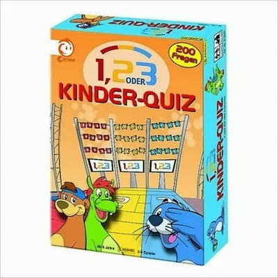 Produktbild von 1, 2 oder 3 Kinder-Quiz
