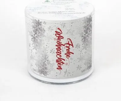 Produktbild von Toilettenpapier Rolle Frohe Weihnachten / Kristalle