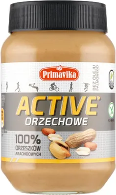 KREM Z ORZESZKÓW ZIEMNYCH PRAŻONYCH 100 % BEZGLUTENOWY 470 g - PRIMAVIKA