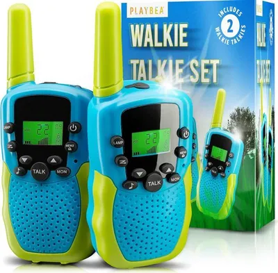 Produktbild von Walkie Talkie für Kinder – 3er Set Funkgeräte | Kinder-Walkie-Talkies für Spiel, Abenteuer & Outdoor-Spaß