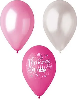 Produktbild von Luftballons Ø 29 cm farbig sortiert "Princess"