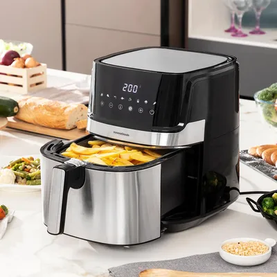 Obrázek produktu pro Fritéza InnovaGoods Fryinn Pro 5500 Černá 1700 W 5,5 L Nerezová ocel