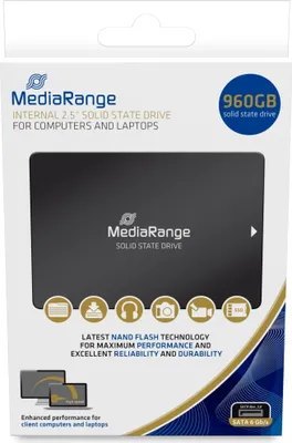 Immagine prodotto di MediaRange MR1004 Internes Solid State Drive 2.5" 960 GB Serial ATA III TLC (MR1004)