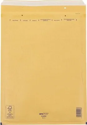 Produktbild von 25x AROFOL CLASSIC Luftpolstertasche  9/J-19 300x445mm für A3 braun