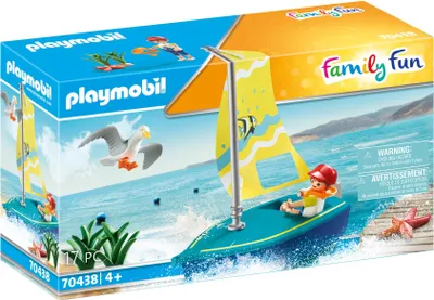 Produktbild von PLAYMOBIL Family Fun 70438 Segeljolle