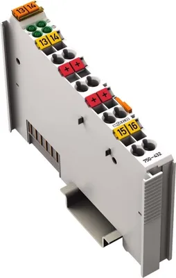 Obrázek produktu pro Wago 750-432, 4 kanály/kanálů, 0,5 kV, Vstup, 24 V, 12 x 100 x 69,8 mm