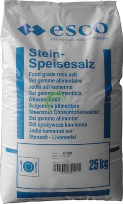 Produktbild von Esco Steinspeisesalz (25 kg Sack)