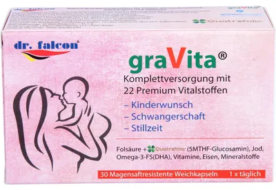 Zdjęcie produktu dla dr. falcon graVita kapsułki miękkie, 30 kapsułek