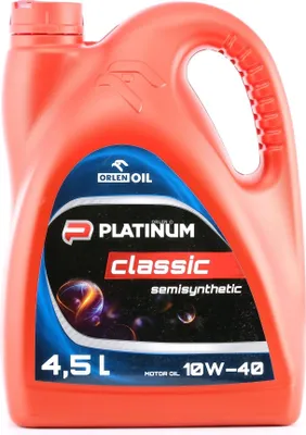 Produktbild von ORLEN PLATINUM CLASSIC SEMISYNTHETIC für 10W-40 4 Liter Motoröl Motorenöl Teilsynthetisch 229.1 Öl