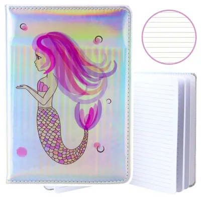 Produktbild von Zeszyt A5 80 kartek w linie Syrenka holograficzna