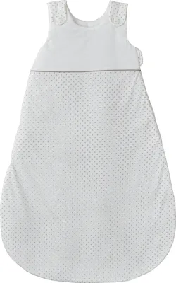 Produktbild von Baby-Delux Baby Schlafsack Strampelsack 6-18 Monate 100% Baumwolle 90 cm Design Sternchen Beige