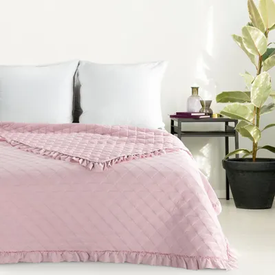 Produktbild von Tagesdecke VANESA rosa 200x220 cm rosa