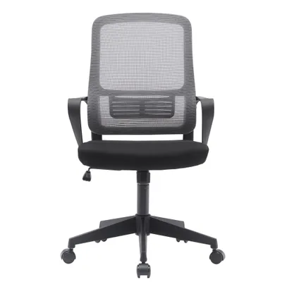Produktbild von Kondela Bürostuhl mit Armlehnen Salomo Typ 3 - grau / schwarz