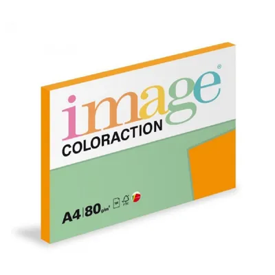 Immagine prodotto di Carta copiativa Coloraction A4 80 g arancione riflettente 100 fogli