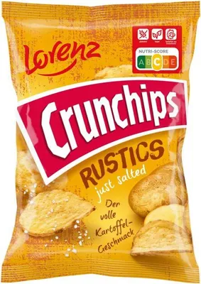 Produktbild von Lorenz Crunchips Rustics just salted (110g Beutel)