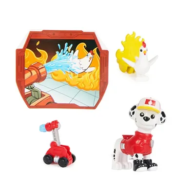 Produktbild von PAW Patrol , Big Truck Pups, Marshall als Action-Figur mit Rettungsdrohne zum Anheften, Kabine als Hauptquartier und tierischem Freund, Kinderspielzeug, 3 Jahr(e), Mehrfarbig