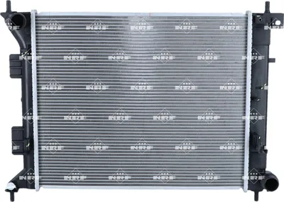 Produktbild von Kühler Motorkühlung Kühlrippen gelötet 465 - 397 mm Alu NRF für u.a. HYUNDAI i30