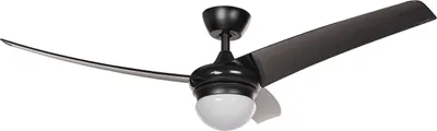 Obrázok produktu pre BELIANI Stropný ventilátor so svetlom čierny syntetický materiál diaľkové ovládanie 6 možností rýchlosti 3 teploty svetla