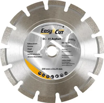 Obrázok produktu pre Diamantový rezný kotúč EC-31 230x2,4x10x22,23mm CEDIMA