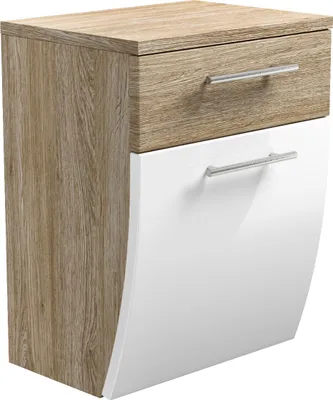 Produktbild von Posseik Unterschrank sonoma-eiche-weiß, Salona (B x T x H) 40 x 53 x 30 cm, 5606 24