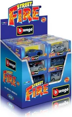 Produktbild von Bburago - Street Fire, sortiert