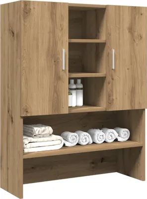 Produktbild von Möbel Waschmaschinenschrank Artisan-Eiche 70,5x25,5x90 cm - Badezimmerschränke &44900