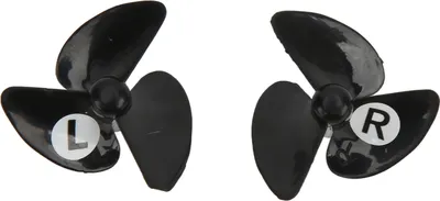 Productafbeelding van 2 stuks propellerblad, kunststof, voor RC-vissersboot, Flytec V500, vervanging, hittebestendig, veilig