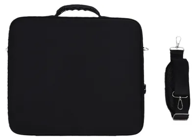 Image de Mallette de billard, grande capacité, sac de transport pour billes de billard avec poignée, bandoulière réglable pour 17 billes