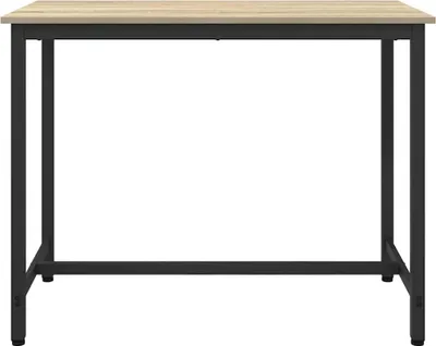 Produktbild von Cloris DesignMöbel Kindertische - Braun Tisch Sonoma-Eiche 100x50x76,5cm Ingenieure Holz und Stahl Schlichtes7746420