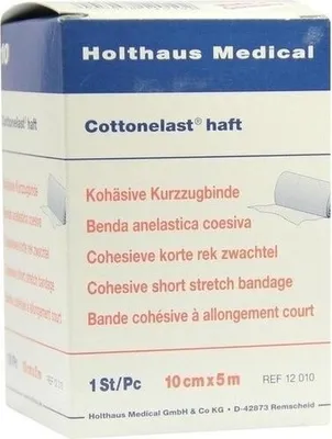 Obrázok produktu pre Krátkorozťažný obväz kohezívny 10 cmx5 m 1 ks