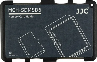 Zdjęcie produktu dla PUDEŁKO / FUTERAŁ / ETUI na karty SD / MicroSD - CZARNE