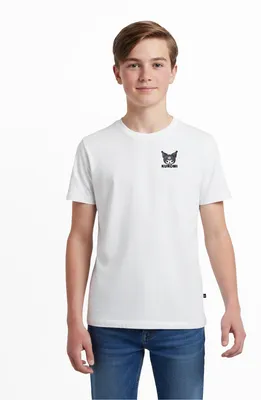 Produktbild von Spreadshirt Kuromi Stick Portrait Teenager Premium T-Shirt, 158/164 (12 Jahre), Weiß