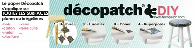 Produktbild von Kopfschild FR Decopatch DIY pasàpas