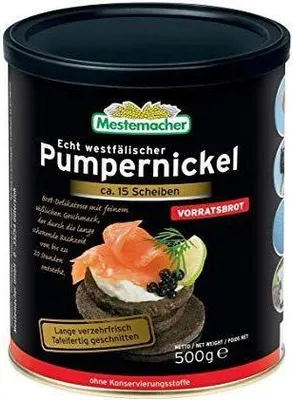 Produktbild von 12 x Mestemacher - Westfälischer Pumpernickel Vorratsbrot - 500g Dose